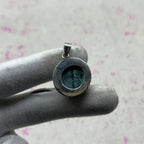 Tibet Turquoise 925 Sterling Silver Handmade Pendant | Ethnic Artisan Jewelry