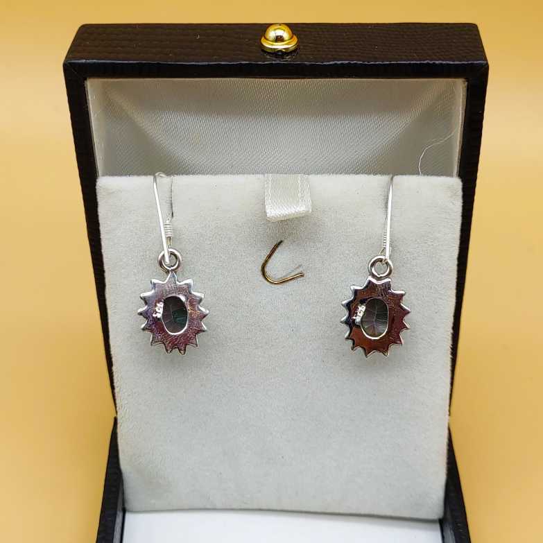 Statement Handmade Mystic Topaz 925 Sterling Silver Earring