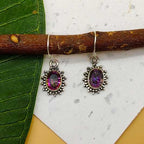 Statement Handmade Mystic Topaz 925 Sterling Silver Earring
