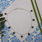 Artisan Black Onyx Bracelet 925 Sterling Silver Handmade Fine Jewelry
