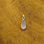 Garnet Nepali Bohemian Handmade Silver Pendant