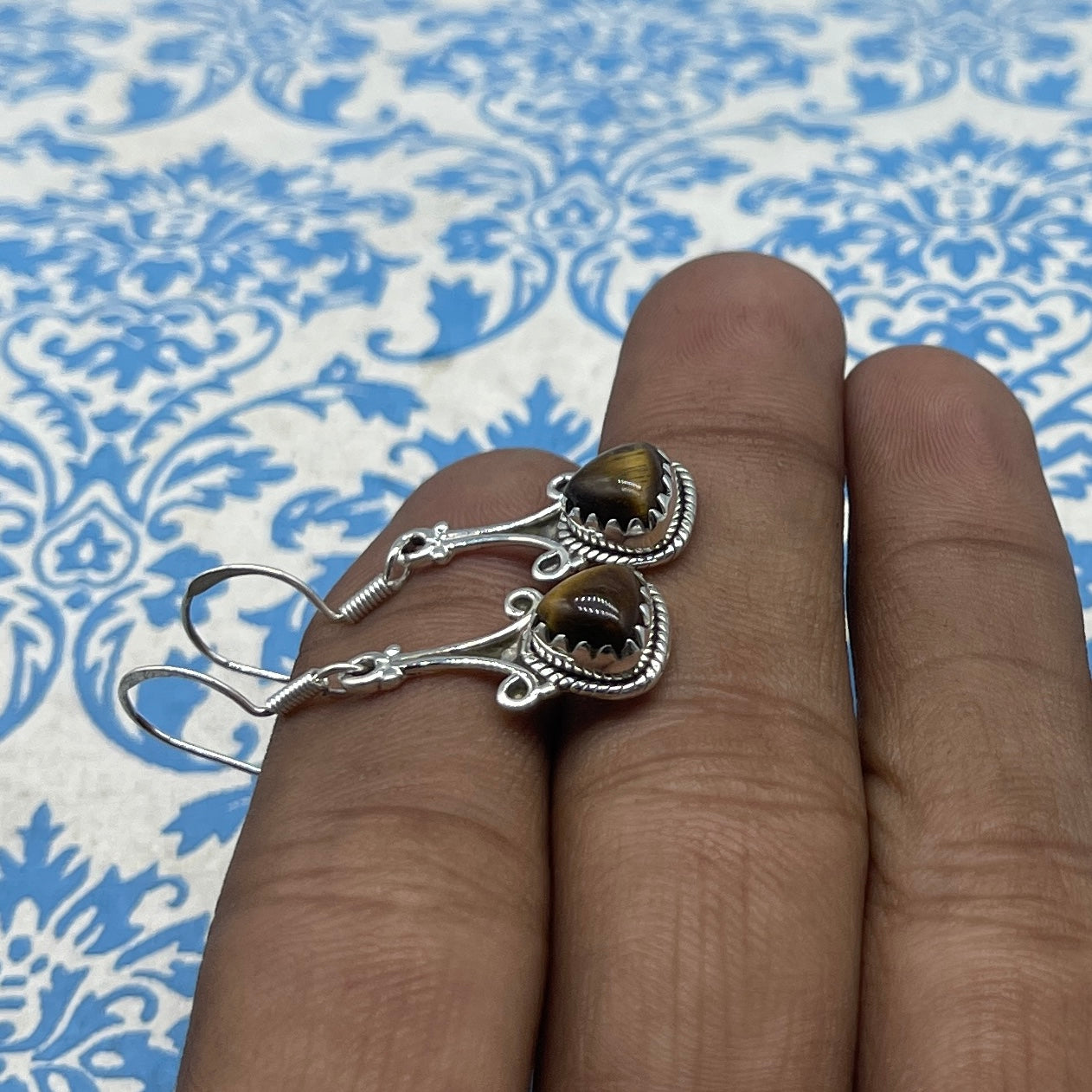 Elegant Handmade Gemstone Earrings – Sterling Silver Jewelry