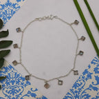 Elegant Artisan Silver AAA Labradorite Square Shape Bracelet Jewelry