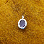 Amethyst Nepali Bohemian Handmade Silver Pendant