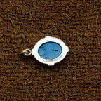 Titanium Druzy 925 Silver Pendant Nepali Design Gift