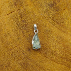 Aquamarine Nepali Bohemian Handmade Silver Pendant