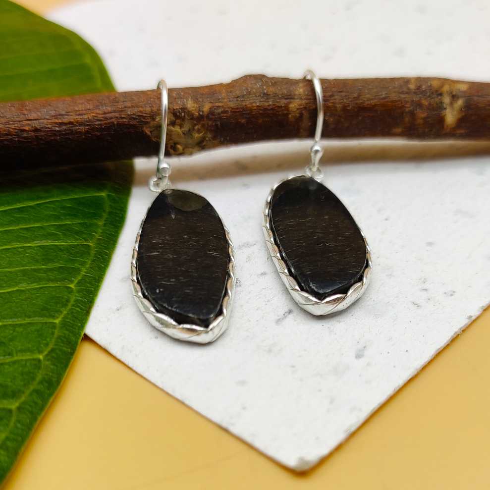 925 Sterling Silver Dangle Earrings Black Onyx Earrings (Copy)