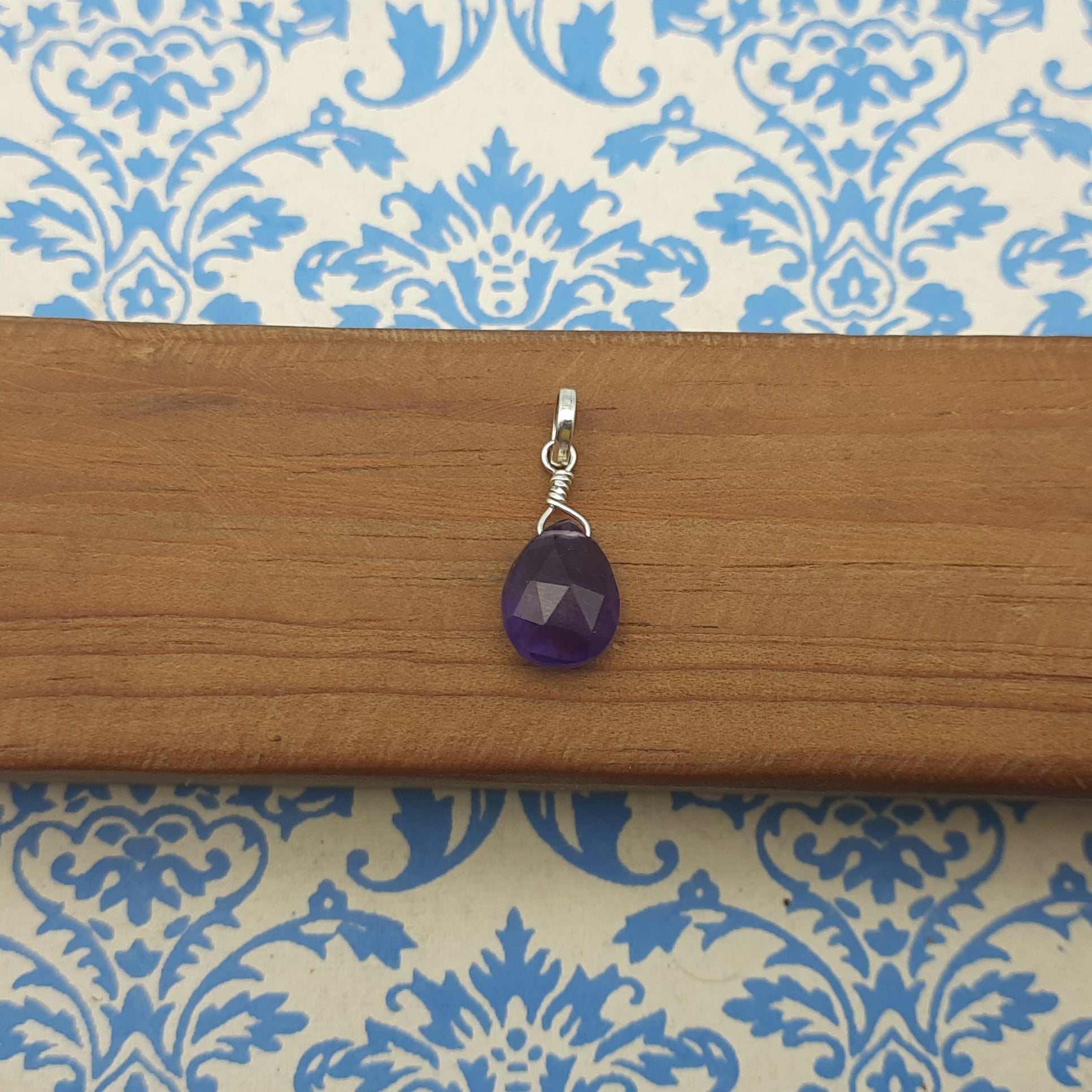 Amethyst 925 Sterling Silver Handmade Nepali Bohemian Classic Jewelry