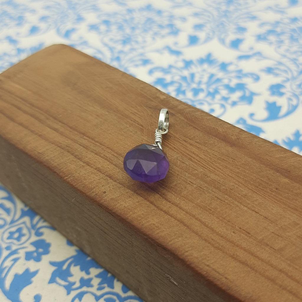 Amethyst 925 Sterling Silver Handmade Nepali Bohemian Classic Jewelry