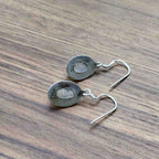 Rainbow Moonstone 925 Sterling Silver Oval Gemstone Earrings