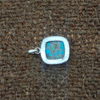 Mohave Turquoise 925 Silver Handmade Pendant Wholesale