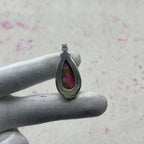 Spiny Oyster Turquoise 925 Sterling Silver Pendant – Handmade Boho Pendant
