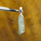 Aquamarine Nepali Bohemian Handmade Silver Pendant