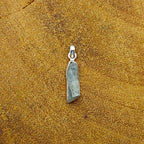 Aquamarine Nepali Bohemian Handmade Silver Pendant