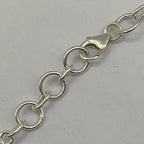 925 Sterling Silver Herkimar Diamond Rough Stone Bracelet
