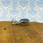 Black Onyx Nepali Bohemian Handmade Silver Pendant
