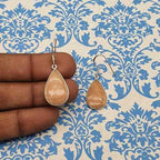 Jasper Dangle Earrings in 925 Sterling Silver