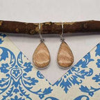 Jasper Dangle Earrings in 925 Sterling Silver