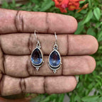 High Quality Blue Mystic Topaz Handmade Gemstone Earring
