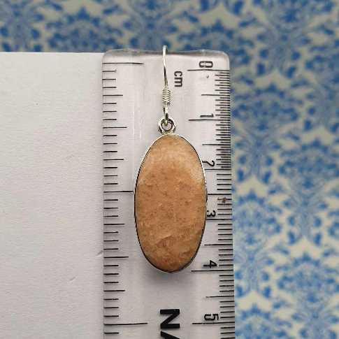 Jasper Dangle Earrings in 925 Sterling Silver