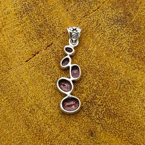 Amethyst Oval 925 Silver Dainty Pendant Wholesale