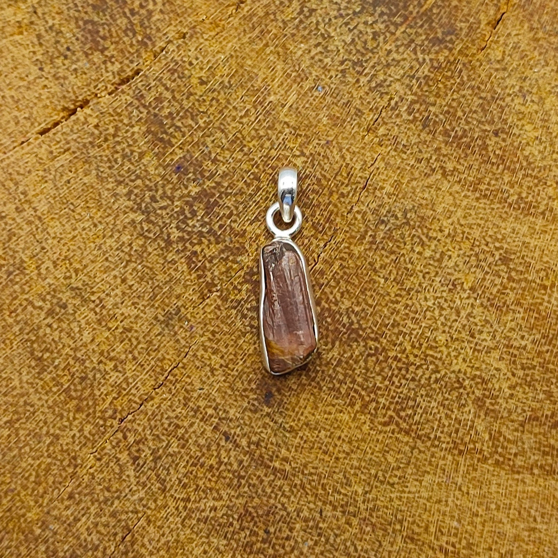 Sunstone Nepali Bohemian Handmade Silver Pendant