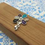 925 Sterling Silver 7 Chakra Pendant – Natural Gemstone Healing Energy Necklace