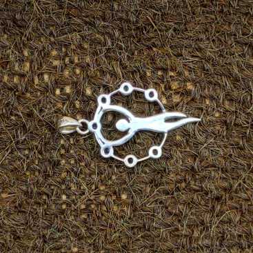 7 Chakra Angel 925 Silver Boho Necklace Designer Pendant