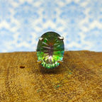 Claw Prong Design 925 Sterling Silver Handmade Mystic Topaz Ring
