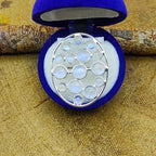 925 Sterling Silver Handmade Bohemian Rainbow Moonstone Jumble Ring