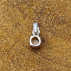 Multi Gemstone 925 Silver Prong Bezel Necklace Boho