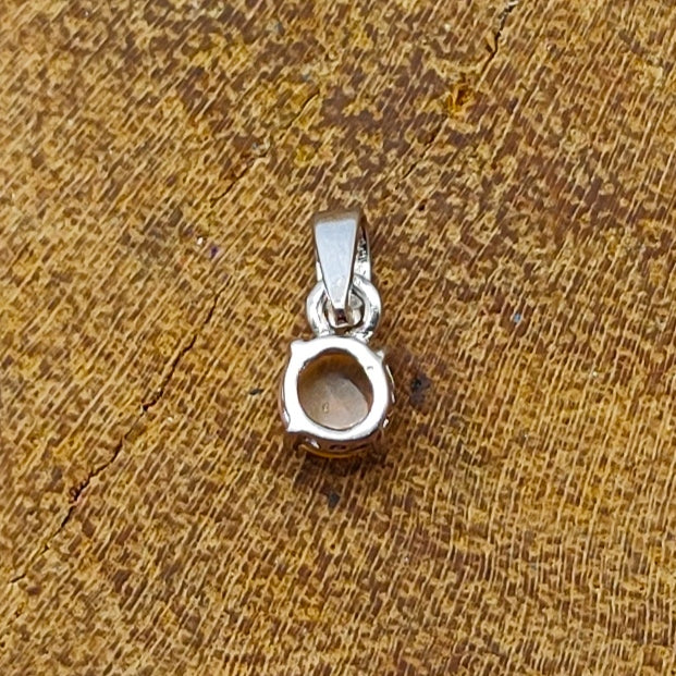 Multi Gemstone 925 Silver Prong Bezel Necklace Boho
