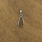 Faceted Smoky Quartz 925 Silver Pendant Wholesale India