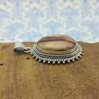 Jasper 925 Sterling Silver Handmade Nepali Bohemian Ethnic Jewelry