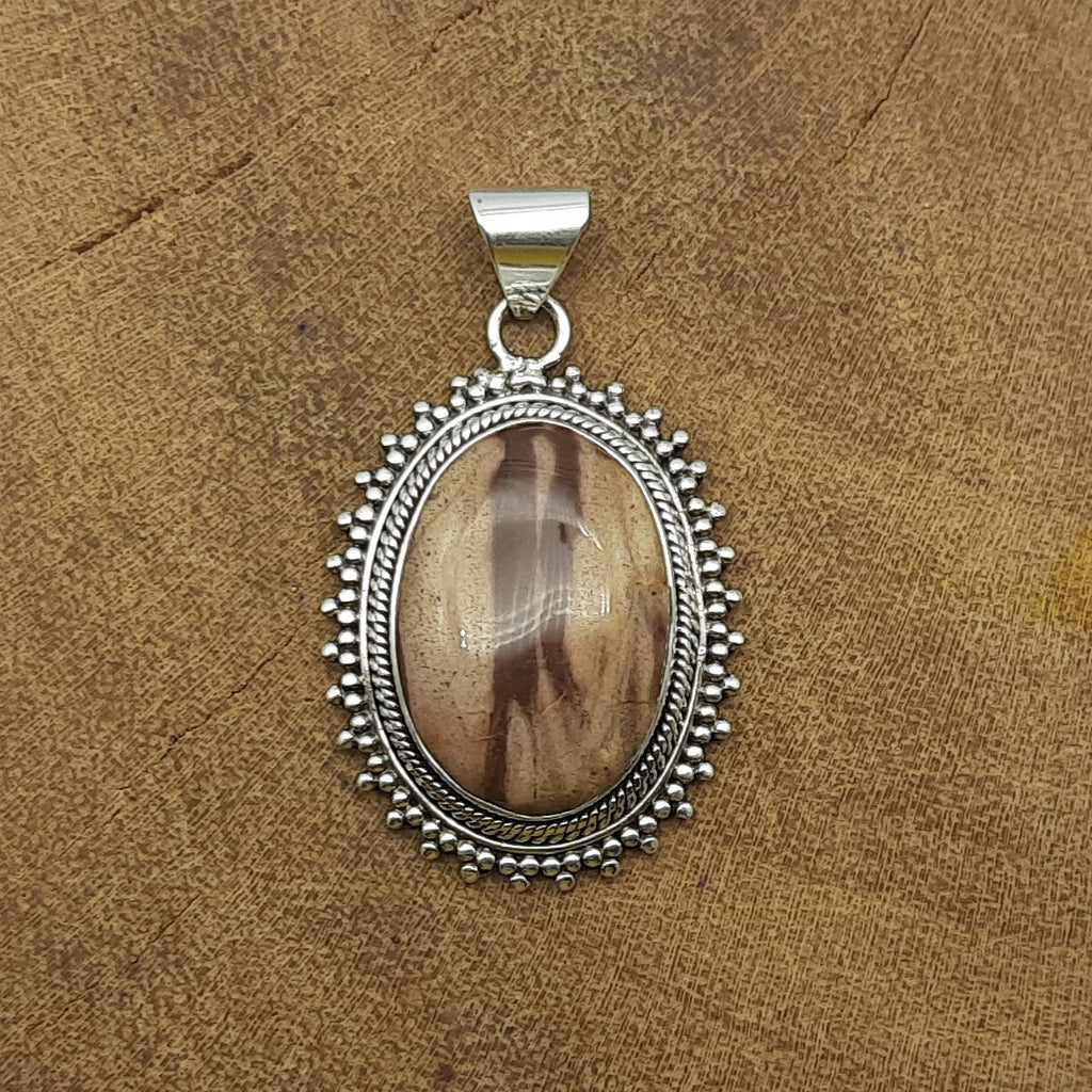 Jasper 925 Sterling Silver Handmade Nepali Bohemian Ethnic Jewelry