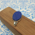 Lapis Lazuli 925 Sterling Silver Handmade Nepali Royal Bohemian Jewelry