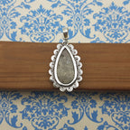 Stick Agate 925 Sterling Silver Handmade Nepali Bohemian Raw Style Jewelry