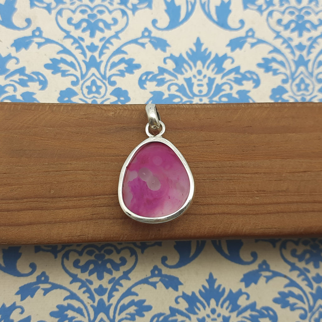 Window Druzy 925 Sterling Silver Handmade Nepali Bohemian Sparkle Jewelry