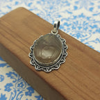 Rutilated Quartz 925 Sterling Silver Handmade Nepali Bohemian Luxury Jewelry
