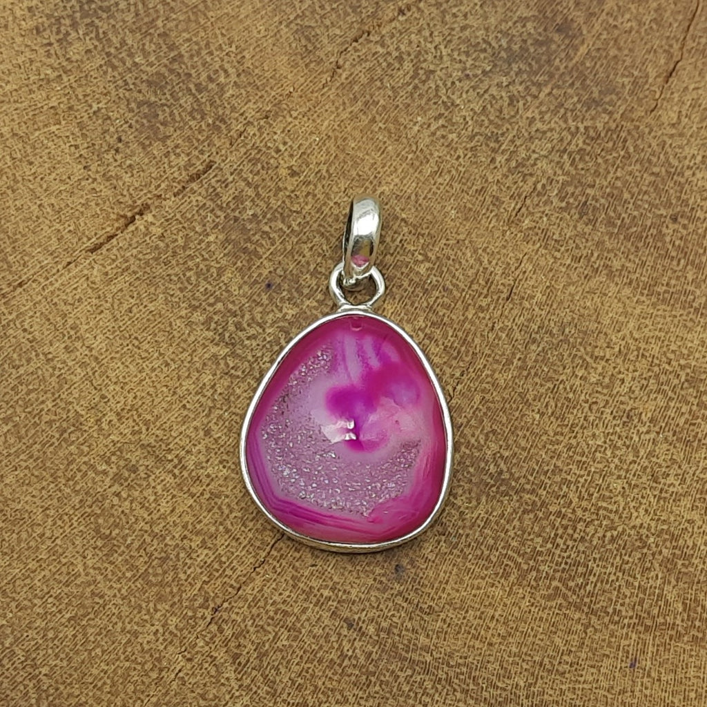 Window Druzy 925 Sterling Silver Handmade Nepali Bohemian Sparkle Jewelry