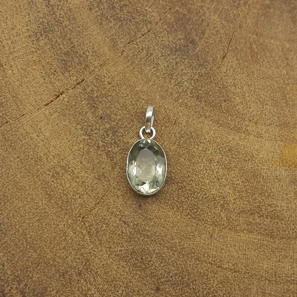 Green Amethyst 925 Sterling Silver Handmade Nepali Bohemian Fine Jewelry