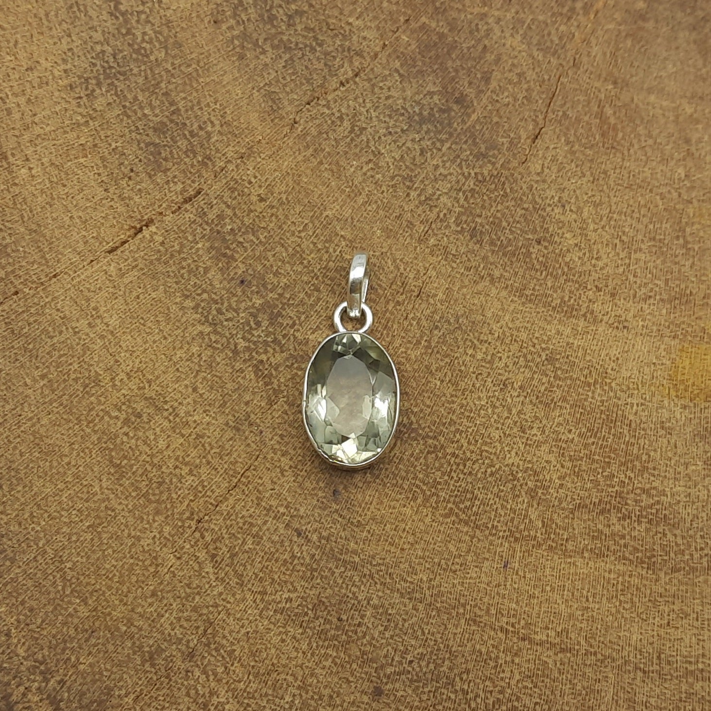 Green Amethyst 925 Sterling Silver Handmade Nepali Bohemian Fine Jewelry