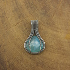 Aqua Chalcedony 925 Sterling Silver Handmade Nepali Bohemian Elegant Jewelry