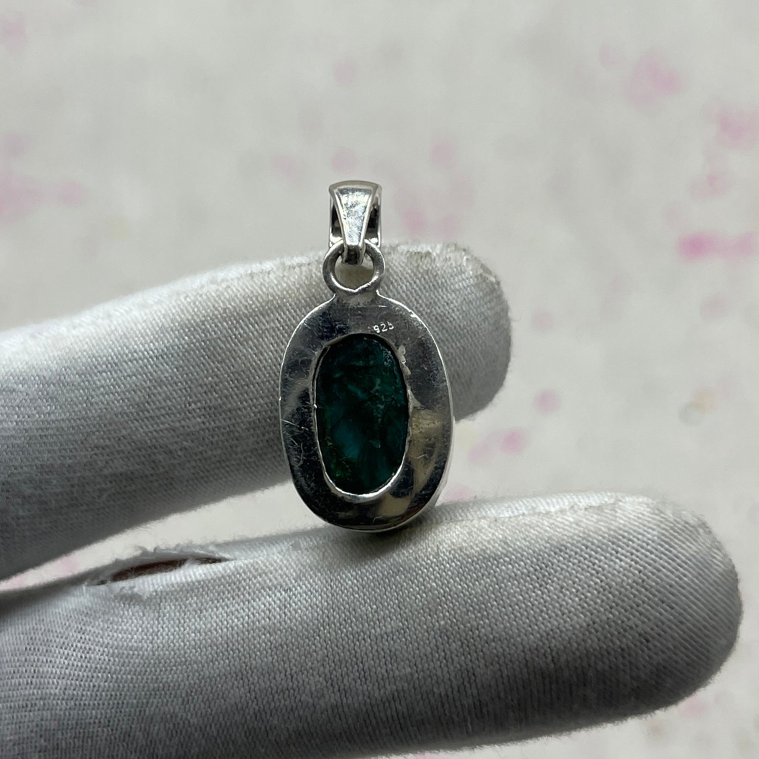 Tibetan Turquoise 925 Sterling Silver Pendant – Bohemian Designer Pendant