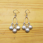 Pearl Statement Earrings – Handmade Jewelry