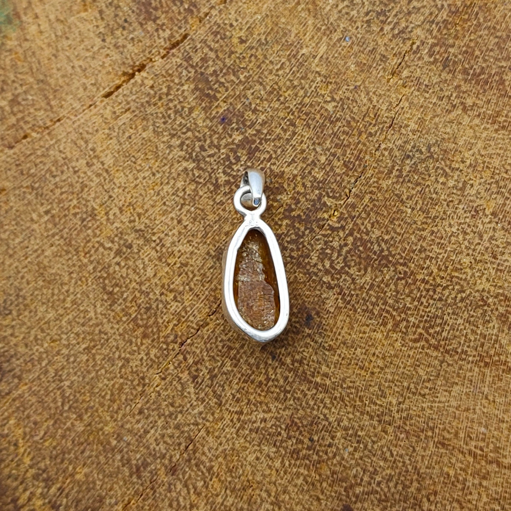 Citrine Nepali Bohemian Handmade Silver Pendant