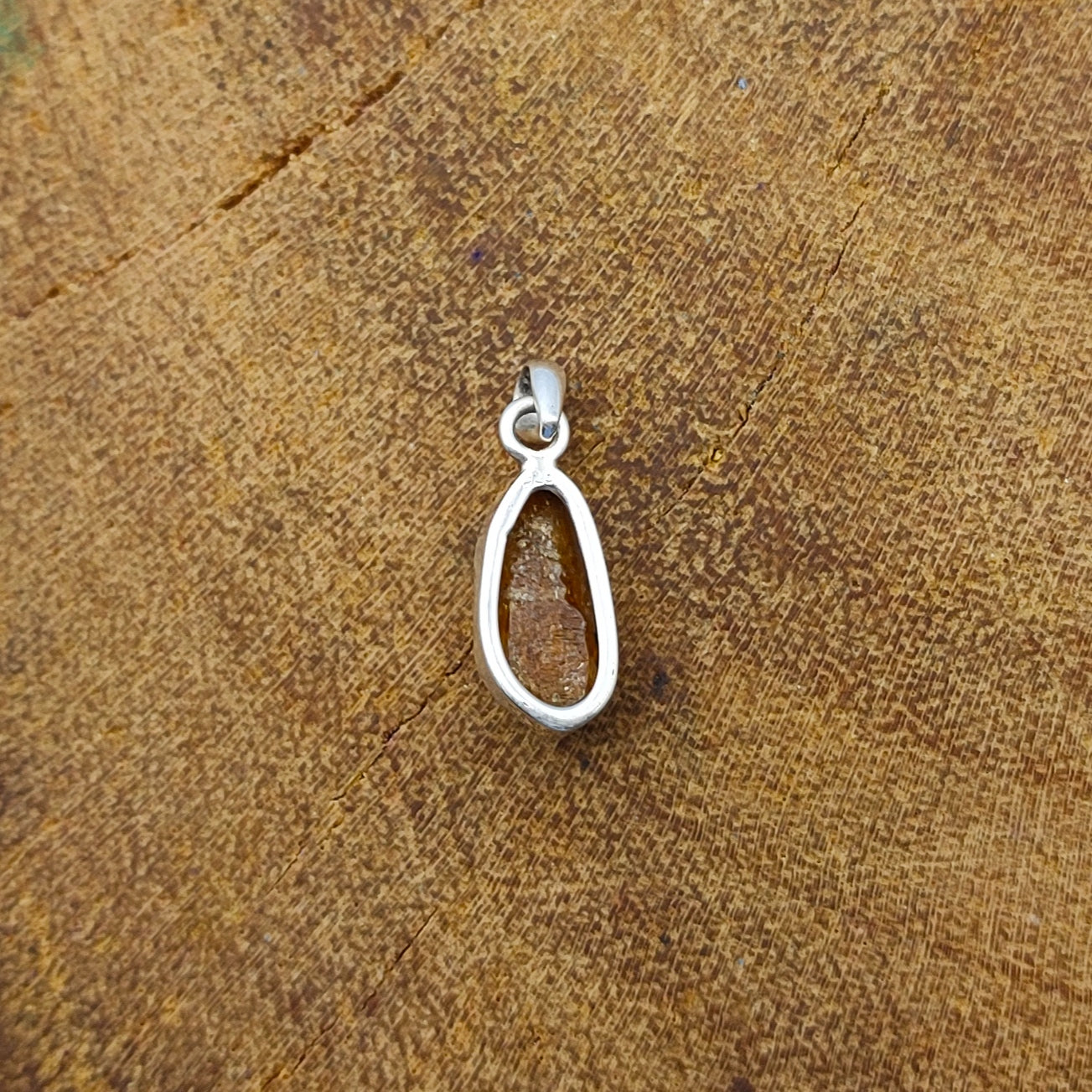 Citrine Nepali Bohemian Handmade Silver Pendant