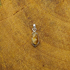Citrine Nepali Bohemian Handmade Silver Pendant