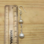 Minimalist Pearl Round Earrings – Everyday Elegance