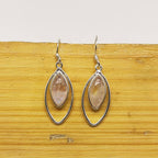 Elegant Handmade 925 Silver Moonstone Earring